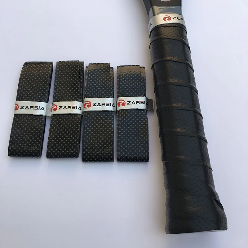 Новинка 2016 качественная черная перфорированная тонкая липкая рукоятка для