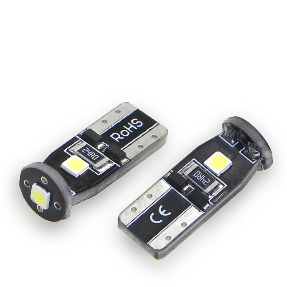 KEIN 6 шт. t10 led w5w 194 168 501 3smd 3030 неполярный автомобильный Стайлинг авто номерной знак