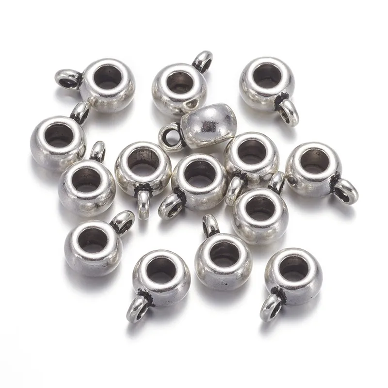 Подвеска вешалка из тибетского серебра 2000 шт. 5 8 мм|pendant hangers|antique silversilver link |