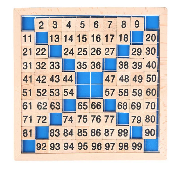 100 шт. Детская образовательная деревянная доска материалы Монтессори