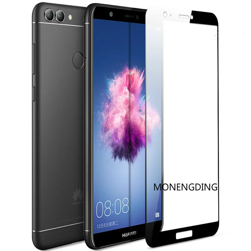 Защитное стекло закаленное для Huawei P Smart полная защита экрана 9H Smarthpones|Защитные