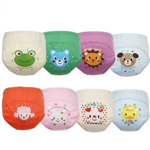 Трусы-подгузники для мальчиков и девочек, моющиеся, тканевые