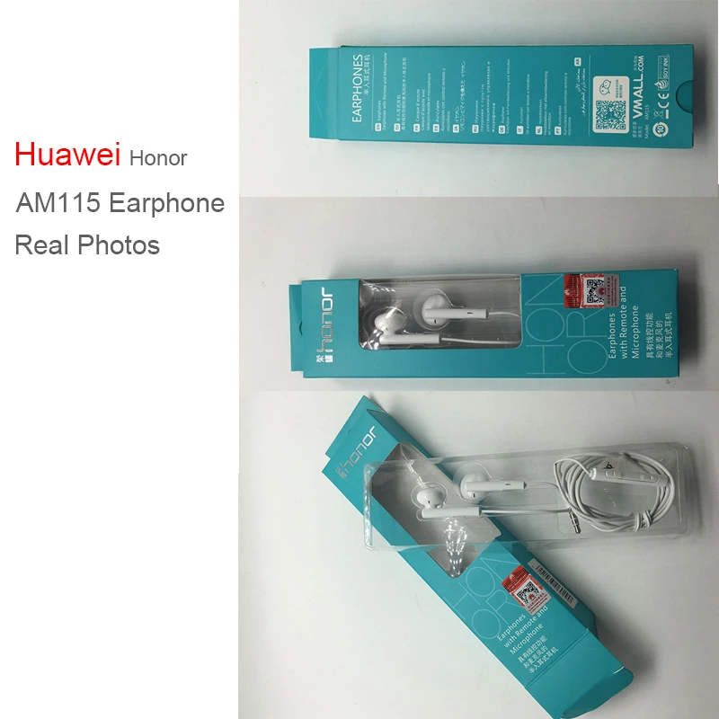 Huawei Honor AM115 гарнитура с 3 5 мм разъем динамик проводной контроллер наушники