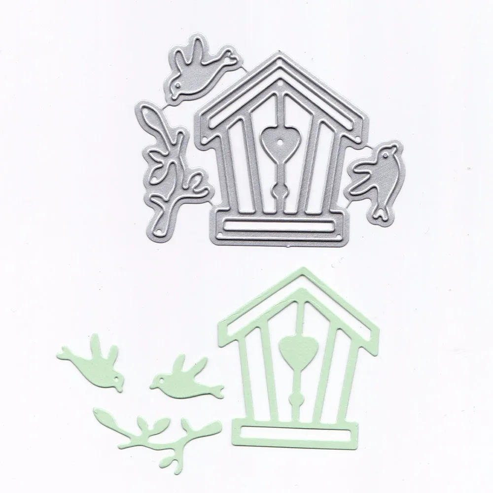 Прекрасная птица металлическая вырубка трафареты для рукоделия Скрапбукинг 2019