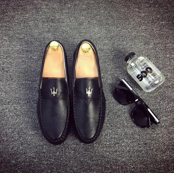JINTOHO Big Size Men Genuine Leather Shoes Slip On Black Real Loafers Mens Moccasins Italian Designer | Обувь