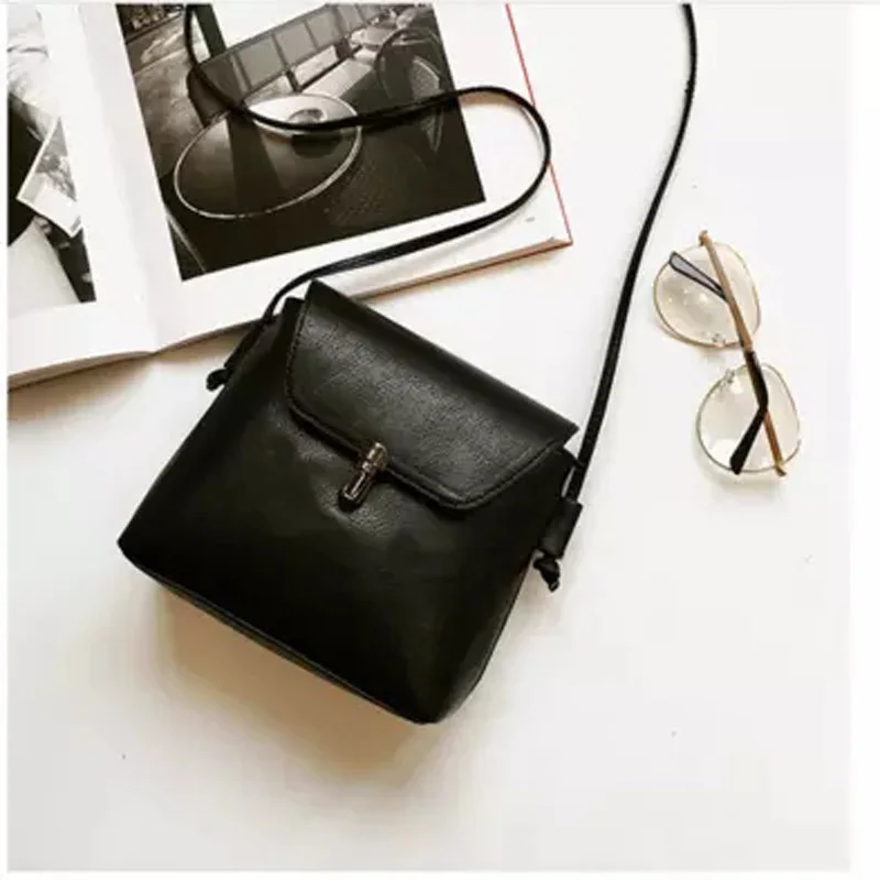 Простые Модные женские PU сумки на ремне для девочек-подростков тонкие Сумка Crossbody