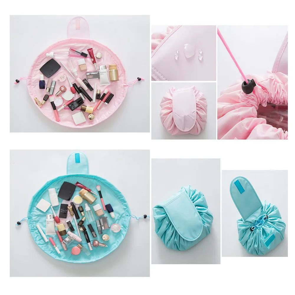 2018 новая портативная косметичка на шнурке для путешествий наборы макияжа