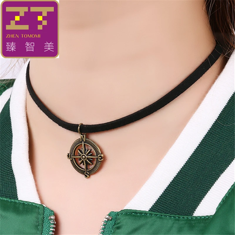 100 шт. Горячее предложение Кручёные ожерелья BIJOUX простой черный бархатной лентой ожерелье Аниме Макси Чокеры Цепочки и ожерелья Jewelry Интимные аксессуары Женская обувь