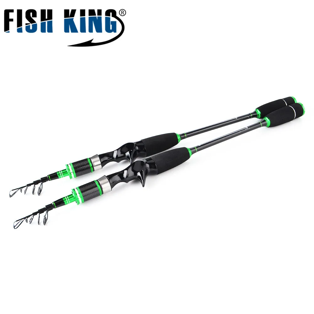 FISHKING 2,1 м, 2,4 м, 2,7 м, 3 м, приманка, удочка, литье, тип 7-28 г, вес приманки, не царапается, углеродная Удочка 6 сек/7 сек