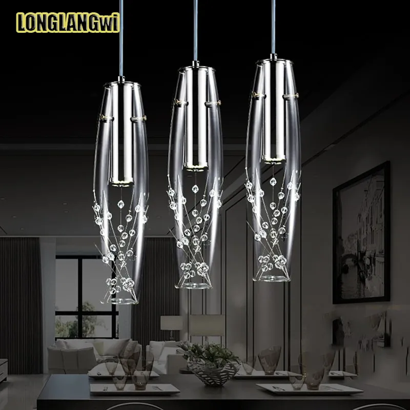 Современная маленькая светодиодный тная светодиодная Подвесная лампа с