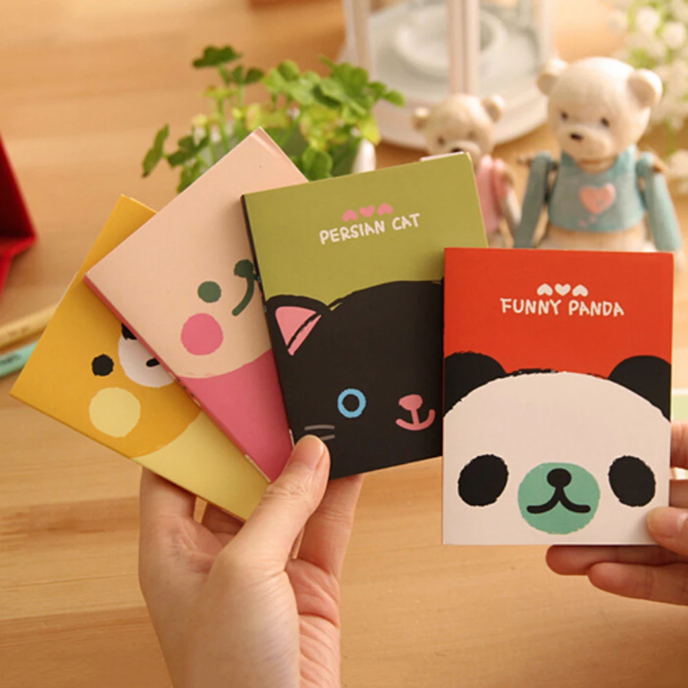 

1 шт. креативные канцелярские товары серии с изображением лесных животных, милая бумага, стикеры для заметок, блокнот, школьные и офисные при...