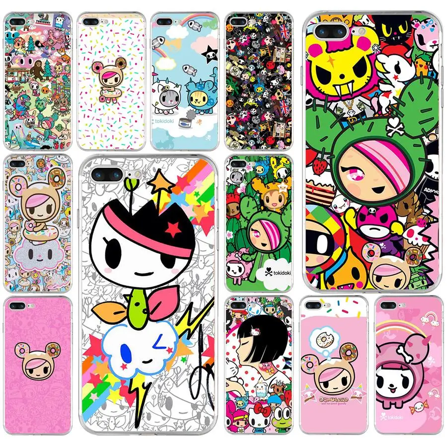 185FG японский Tokidoki Мягкий ТПУ силиконовый чехол для Apple iPhone5 5s se 6 6s 7 8 plus x xr xs