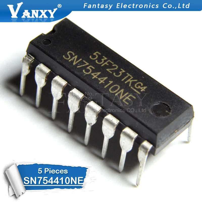 5 шт. SN754410NE DIP-16 SN754410 DIP 754410NE DIP16 SN754410N | Электронные компоненты и принадлежности