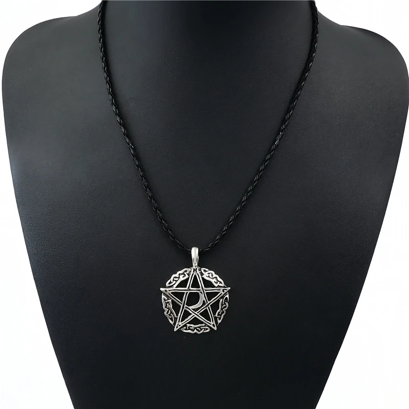 Оптовая продажа 10 шт. Мужская кельтская искусственная звезда Оловянная подвеска