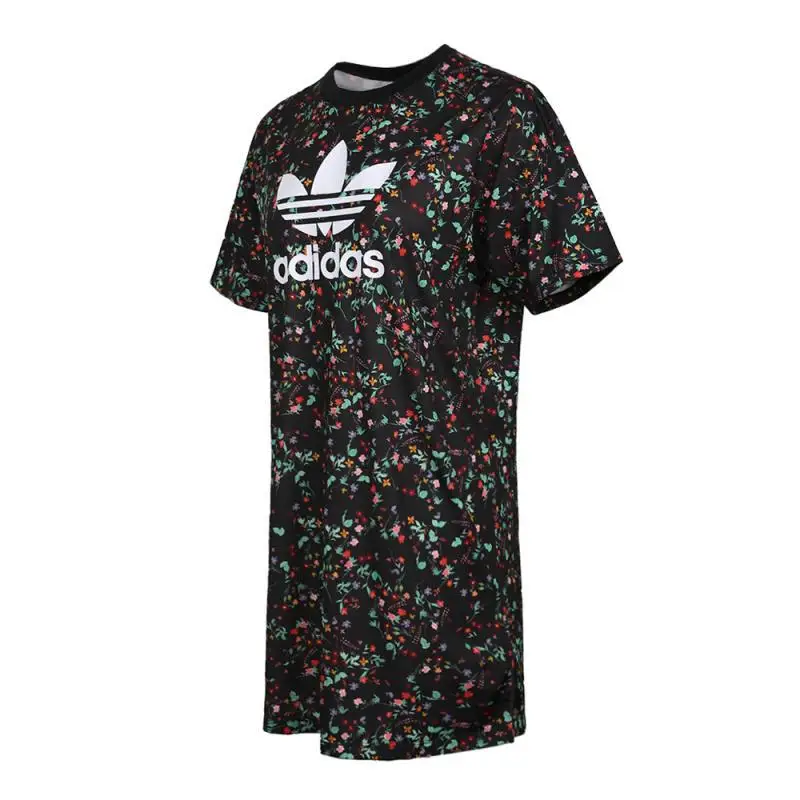 Оригинальное новое поступление женские длинные футболки Adidas спортивная одежда с