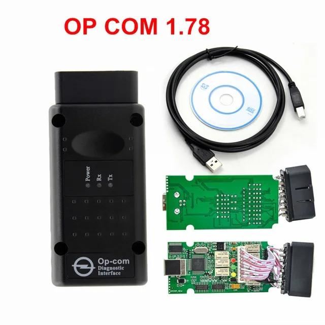 OPCOM 1 78 для Opel диагностический сканер OP COM V1.78 CANBUS OBD2 супер с чипом PIC18F458|opcom pic18f458|opcom