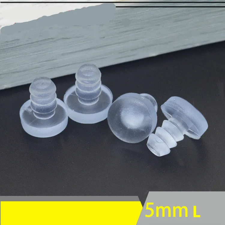 Аксессуары для мебели прозрачные резиновые детали защиты от столкновений из