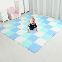 mei qi cool baby eva foam play puzzle mat 18 or 24lot interlocking exercise tiles floor carpet rug for kideach 2929cm