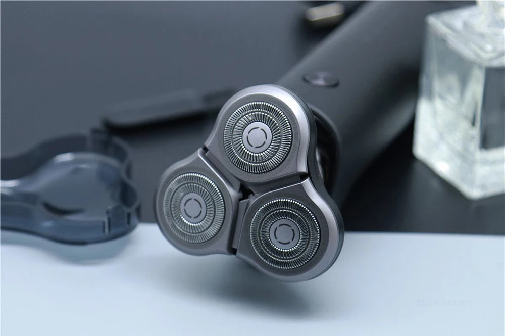 XIAOMI MIJIA электробритва портативная Гибкая бритва головка сухая влажная бритва моющийся триммер для бороды тример двойное лезвие Турбо режим удобный