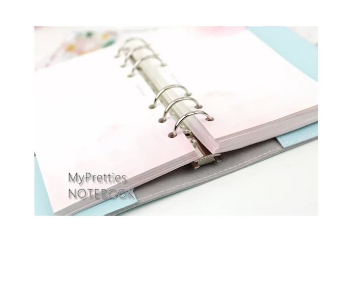 MyPretties Фэнтези пустым пополнения документы A5 A6 наполнителя работ для 6 отверстий Binder блокнот-органайзер документы 40 листов для планировщик