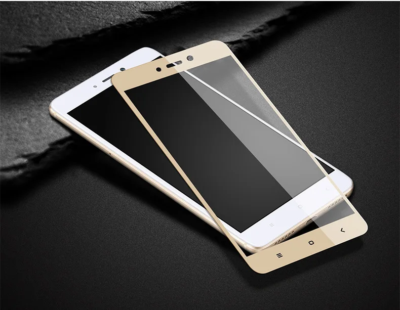 Для Xiaomi Redmi 4 4A note4X note4 6 5C 5X 5S плюс max2 Стекло закаленное 2.5D полное покрытие закаленное Экран защитная плёнка для НУА Вэй
