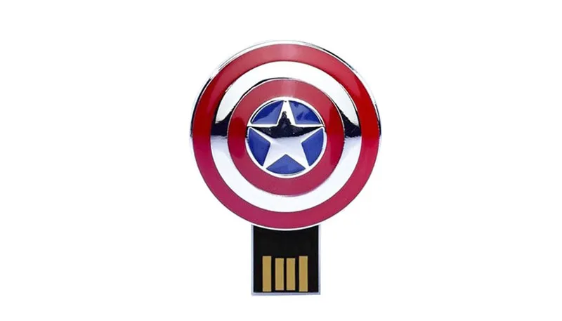 JASTER Ironman USB флеш-накопитель 4 ГБ 8 ГБ 16 ГБ 32 ГБ USB 2,0 флеш-накопитель Флешка металлическая ручка привод синий светодиодный светильник