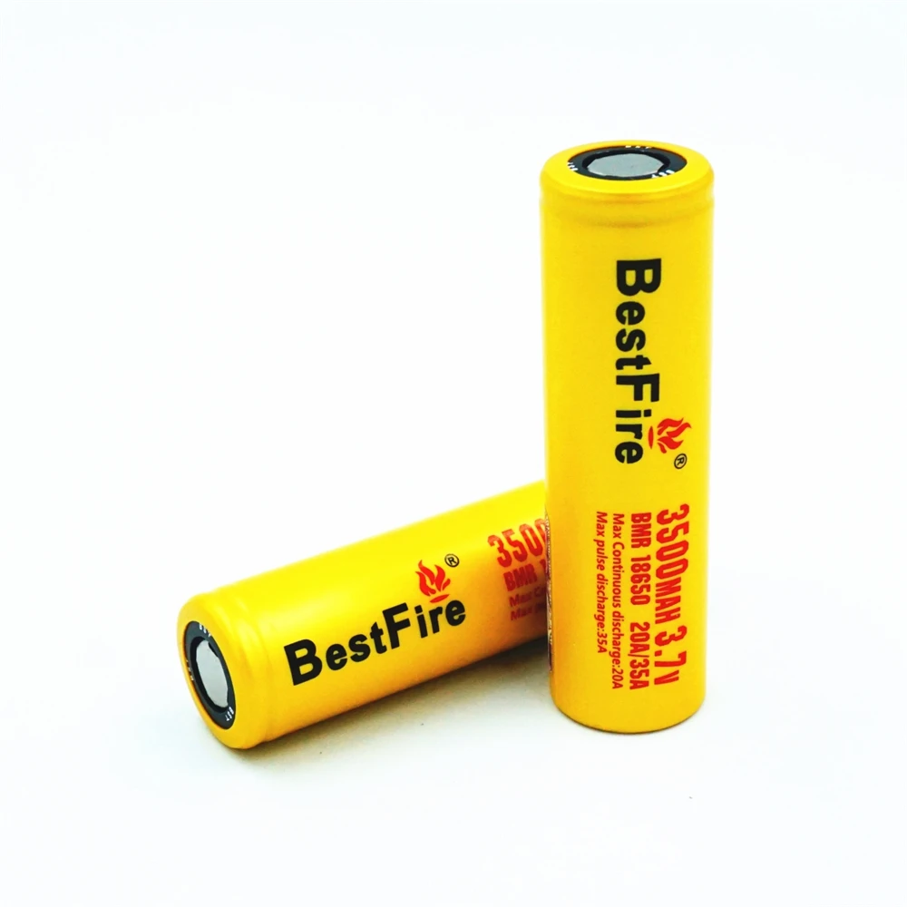 4pcs Bestfire 18650 3500mAh Li-ion Vape Rechargeable Battery for Wismec SMOK eleaf Box Mod Electronic Cigarette Kit | Электроника