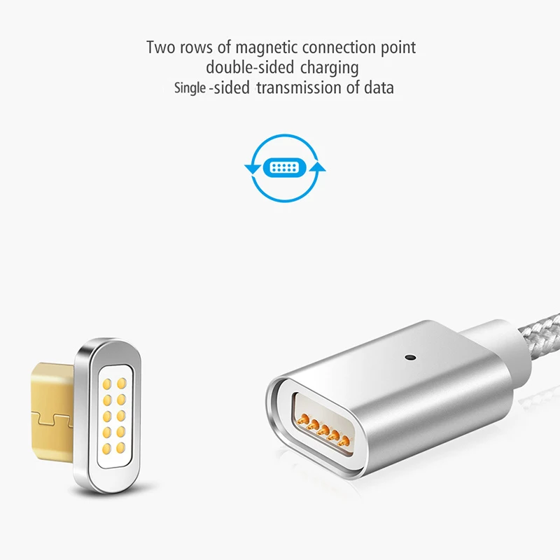 2017 горячие Магнитный кабель Micro USB Зарядное устройство для Xiaomi Samsung HTC Huawei OPPO LG Moto