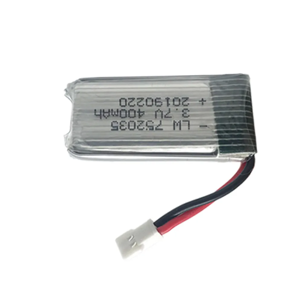 5 шт./компл. 3 7 в 400 мАч 30c Lipo аккумулятор для H107 H31 KY101 E33C E33 U816A V252 H6C 25C RC Квадрокоптер