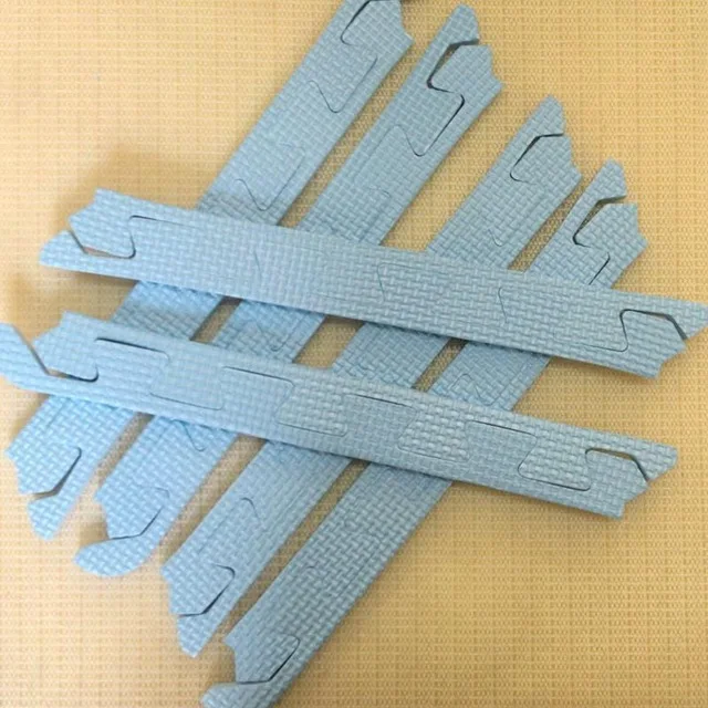 sky blue JCC EVA коврик край игровой коврик подкладка границы sidebars размер 30x30 см толщиной 1 см - Цвет: sky blue