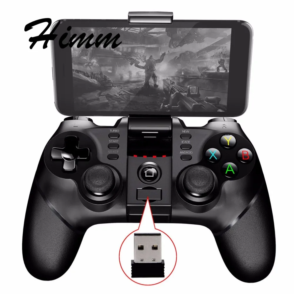 Ipega 9076 Bluetooth беспроводной геймпад с 2 4G приемник Поддержка для Android ios ps3 игровая