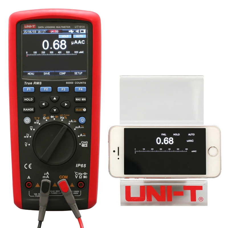 UNI T UT181A истинное среднеквадратичное значение IP65