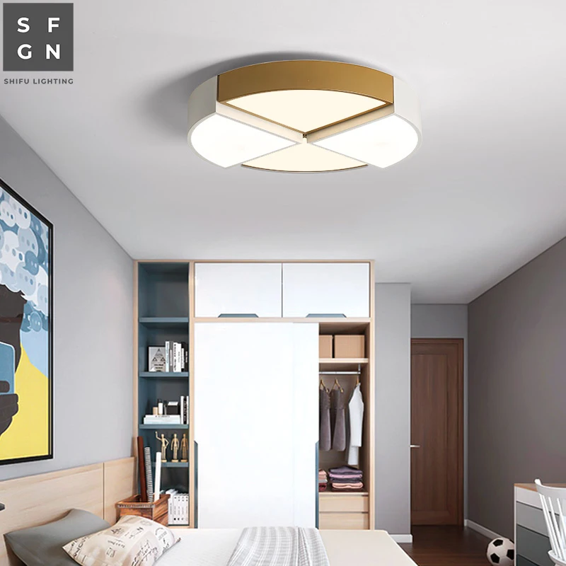 

LED Ceiling lamp Modern Acrylic Alloy Bedroom sduty LED Ceiling Lights Ceiling Light For Foyer Dining Room