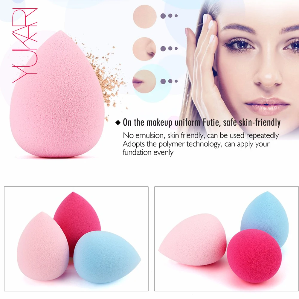 4 шт. косметические пудры для растушевки|blender puff|sponge blendermakeup sponge blender |
