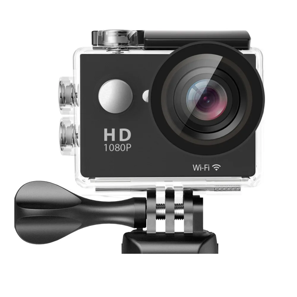 Скидка Winait Full Hd 1080p Водонепроницаемая экшн Цифровая видеокамера с 2,0 дюймовым TFT-дисплеем и широкоугольным углом 170 градусов цифровая Спортивная