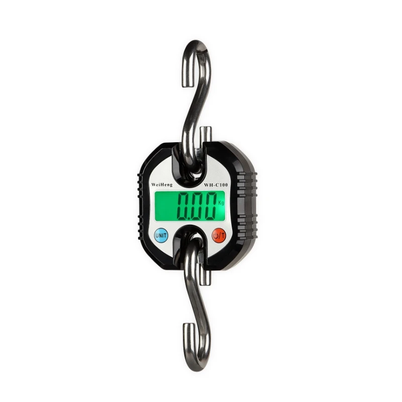 Весы WeiHeng цифровые из нержавеющей стали 150 кг 50 г|scale lcd|electronic digitalhanging crane scale |