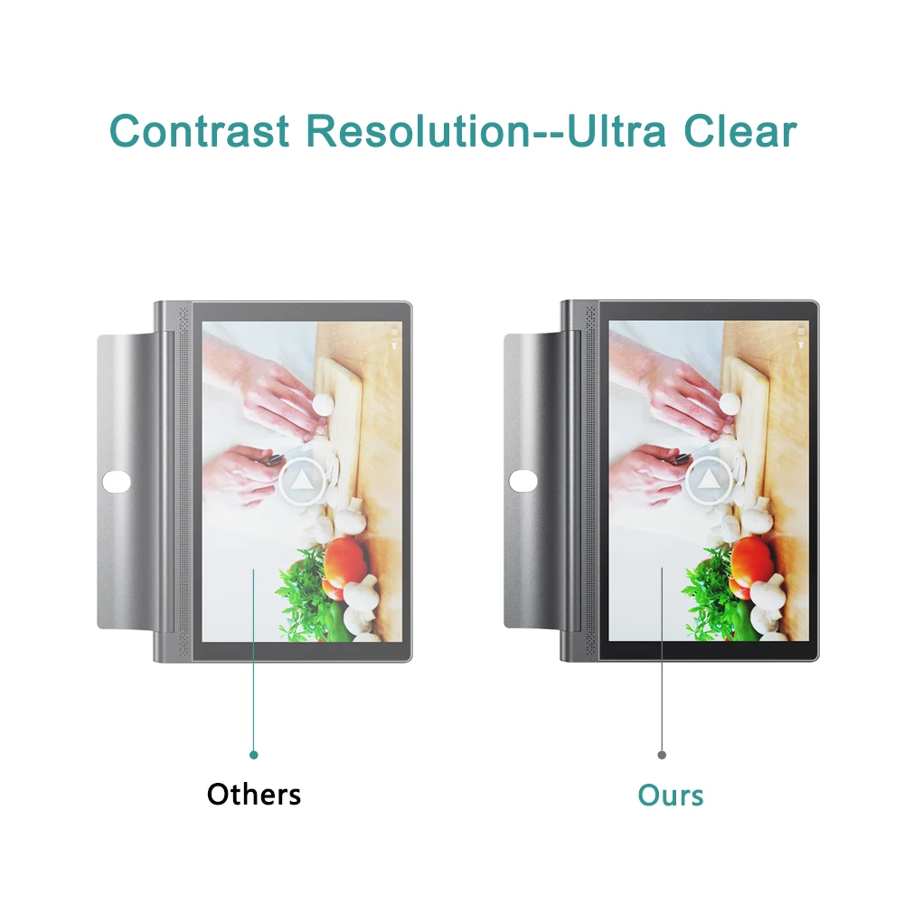 Tempered Glass For Lenovo Yoga Tab 3 Plus YT-X703F Screen Protective Film Scratch Proof Ultra Clear