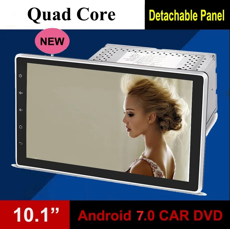 10 1 дюймовый универсальный автомобильный DVD на основе Android с GPS WIFI BT DVR стерео аудио