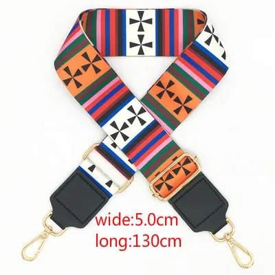 5cm NO12 Нейлоновые женские сумки медда, широкие сумки, ремень, сумка на плечо, аксессуары, сумка, часть, регулируемый ремень, аксессуары - Цвет: 5cm NO12