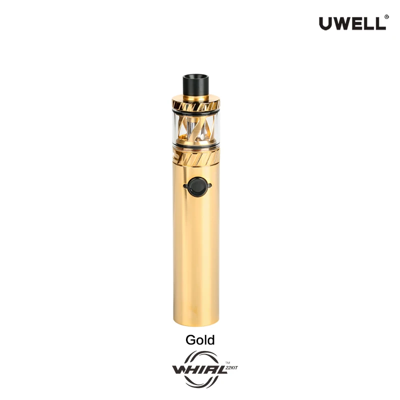 UWELL Whirl 22 Vape Kit Универсальный Стартовый Набор 25 Вт 2 мл/3 5 мл бак атомайзер 1600 мАч