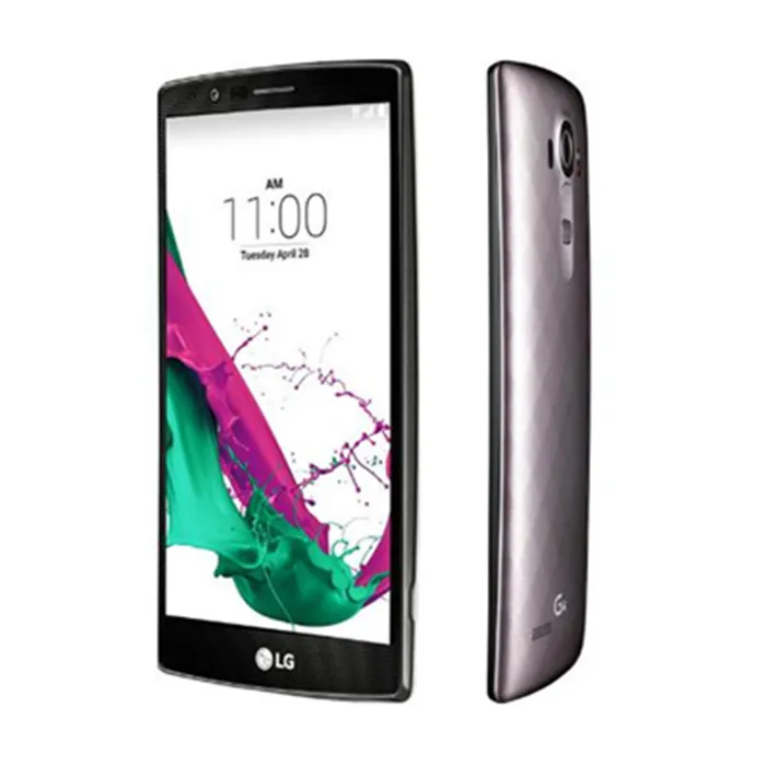 Разблокированный LG G4 H815T H810 H818 четырехъядерный 32 ГБ rom 16,0 Мп камера 5,5 ''1440x2560 пикселей 4G LTE мобильный телефон