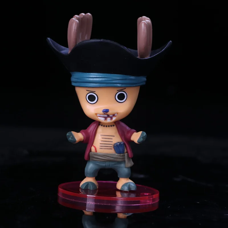 Аниме One Piece Tony Chopper Косплей Donquixote Doflamingo Dracule Mihawk Kuma ПВХ Фигурки Коллекционная