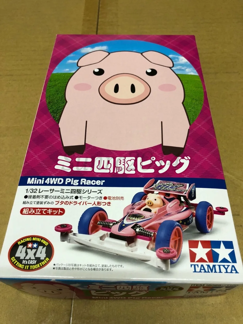 Tamiya 18089 1/32 Mini 4WD JR Pig Racer Super II комплект шасси | Игрушки и хобби