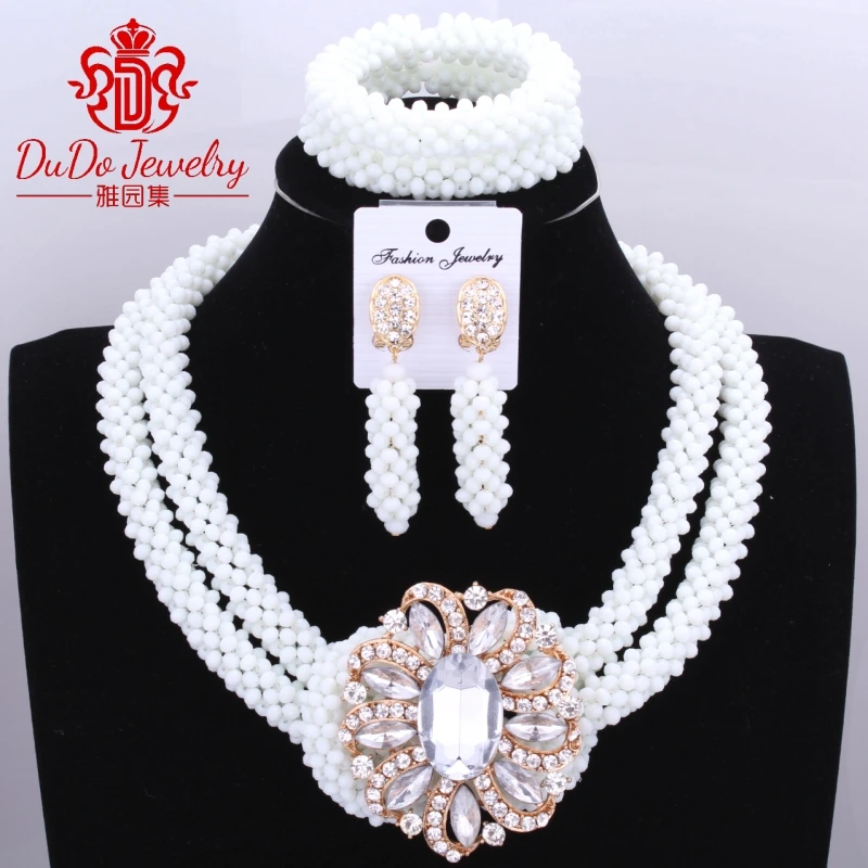 Ювелирный Комплект из колье серёг и кольца в африканском стиле|african beads jewelry set|beaded