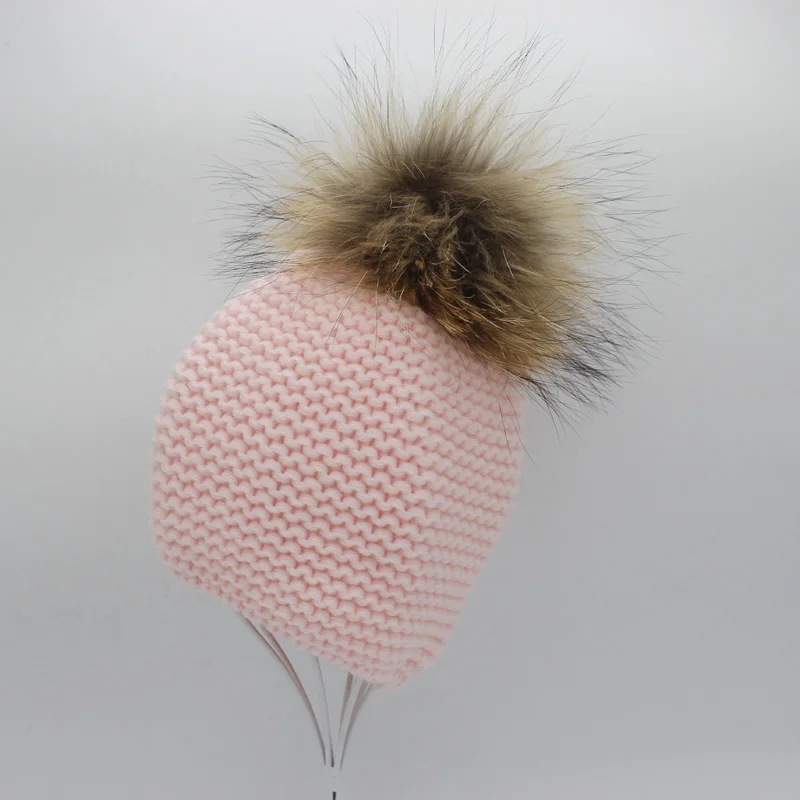 Фото 2016 Fashion Knitted Baby Hats Boy Winter Outdoor Ear Protection Beanies Caps Pom pom Real Fur Hat Kids Аксессуары для одежды 2016 Fashion Knitted Baby Hats Boy Winter Outdoor Ear Protection Beanies Caps Pom pom Real Fur Hat Kids Аксессуары для одежды