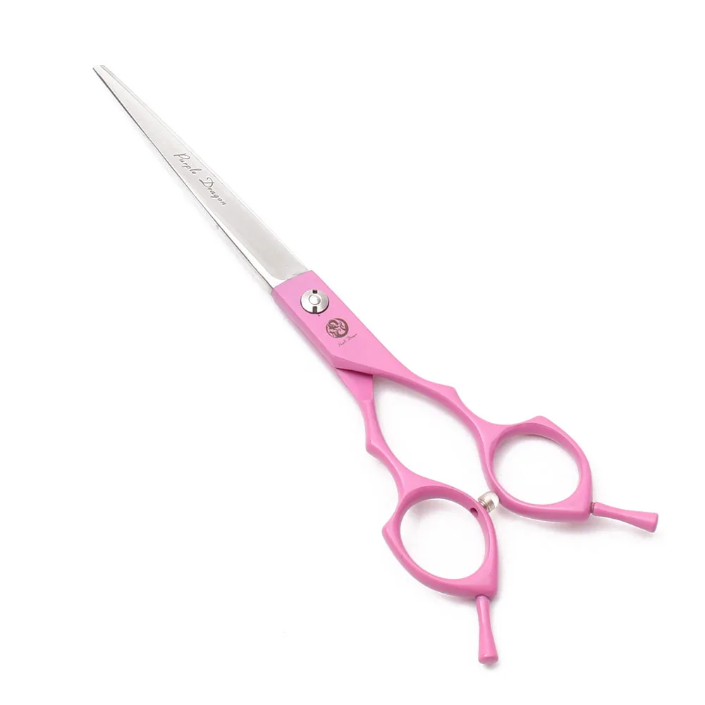Suit 6.5" 7" 440C Dog Grooming Kit Straight Scissors Thinning Shears UP&Down Curved Shears Comb Professional Pet Scissors Z3009