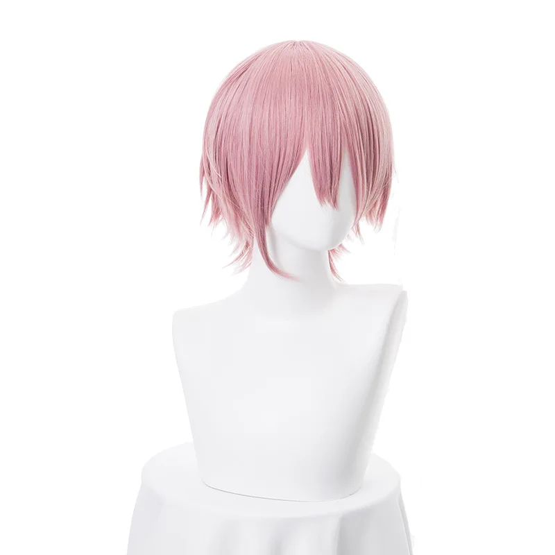 Парик для косплея no Hanayome Ichika Nakano с короткими прямыми синтетическими волосами
