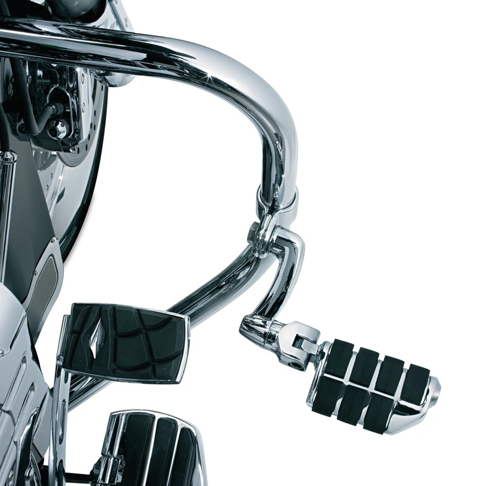 Черные мотоциклетные подножки для Harley Softail Dyna Sportster XL FXST DYNA FXWG FXR XL|Подставки под