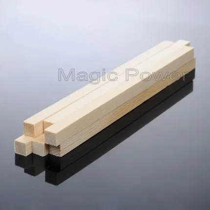 12 шт./лот AAA + Balsa деревянные палочки полоски 500 мм длина ~ 20 диаметр для