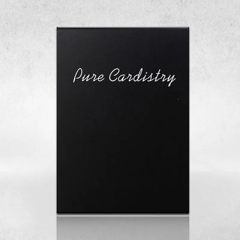 Лицензионный блок для упражнений Cardistry чистый цветок режущая карточка практики